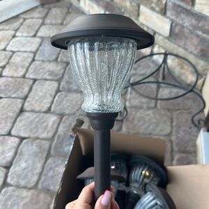 Set of 6 Solar garden lights